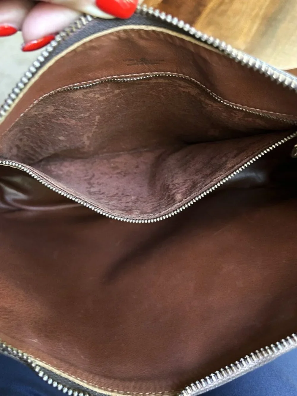 LOUIS VUITTON Monogram Hobo Bag, RARE